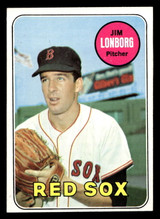 1969 Topps #109 Jim Lonborg Ex-Mint ID: 494993 1969 Topps #109 Jim Lonborg Ex-Mint ID: 494993