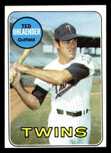 1969 Topps #194 Ted Uhlaender Near Mint ID: 495165 1969 Topps #194 Ted Uhlaender Near Mint ID: 495165