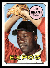 1969 Topps #306 Mudcat Grant Near Mint ID: 495335 1969 Topps #306 Mudcat Grant Near Mint ID: 495335