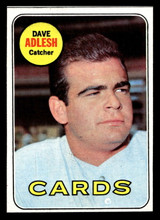 1969 Topps #341 Dave Adlesh Very Good  ID: 495410