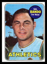 1969 Topps #371 Sal Bando Ex-Mint  ID: 495464