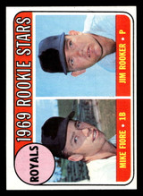 1969 Topps #376 Mike Fiore/Jim Rooker Royals Rookies Near Mint RC Rookie ID: 495468 1969 Topps #376 Mike Fiore/Jim Rooker Royals Rookies Near Mint RC Rookie ID: 495468