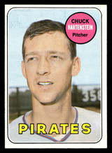 1969 Topps #596 Chuck Hartenstein Ex-Mint  ID: 495830