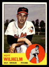 1963 Topps #108 Hoyt Wilhelm Excellent+  ID: 496013