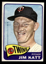 1965 Topps #62 Jim Kaat UER DP Ex-Mint ID: 496172 1965 Topps #62 Jim Kaat UER DP Ex-Mint ID: 496172