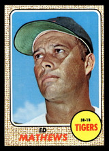 1968 Topps #58 Eddie Mathews Near Mint  ID: 496369