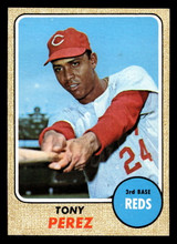 1968 Topps #130 Tony Perez Ex-Mint ID: 496376 1968 Topps #130 Tony Perez Ex-Mint ID: 496376