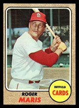 1968 Topps #330 Roger Maris Ex-Mint  ID: 496396