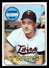 1969 Topps #375 Harmon Killebrew Ex-Mint ID: 496443 1969 Topps #375 Harmon Killebrew Ex-Mint ID: 496443