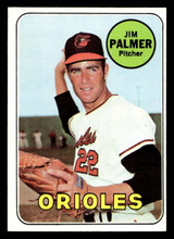 1969 Topps #573 Jim Palmer Near Mint ID: 496468 1969 Topps #573 Jim Palmer Near Mint ID: 496468