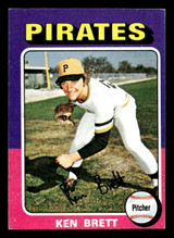 1975 Topps Mini #250 Ken Brett Excellent+ 1975 Topps Mini #250 Ken Brett Excellent+