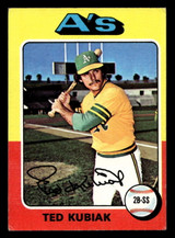 1975 Topps Mini #329 Ted Kubiak Excellent 1975 Topps Mini #329 Ted Kubiak Excellent