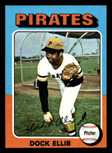 1975 Topps Mini #385 Dock Ellis Excellent 1975 Topps Mini #385 Dock Ellis Excellent