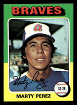 1975 Topps Mini #499 Marty Perez Very Good 1975 Topps Mini #499 Marty Perez Very Good
