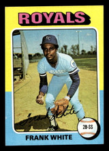 1975 Topps Mini #569 Frank White Ex-Mint 1975 Topps Mini #569 Frank White Ex-Mint