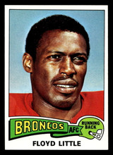 1975 Topps #132 Floyd Little Ex-Mint ID: 497093 1975 Topps #132 Floyd Little Ex-Mint ID: 497093