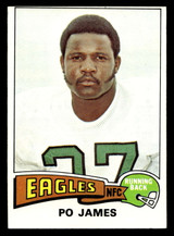 1975 Topps #136 Po James Ex-Mint 1975 Topps #136 Po James Ex-Mint