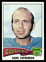 1975 Topps #140 Garo Yepremian Ex-Mint ID: 497121 1975 Topps #140 Garo Yepremian Ex-Mint ID: 497121