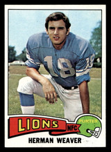 1975 Topps #146 Herman Weaver Near Mint ID: 497144 1975 Topps #146 Herman Weaver Near Mint ID: 497144
