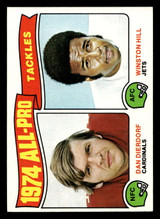 1975 Topps #206 Dan Dierdorf/Winston Hill All-Pro Tackles Ex-Mint ID: 497338 1975 Topps #206 Dan Dierdorf/Winston Hill All-Pro Tackles Ex-Mint ID: 497338