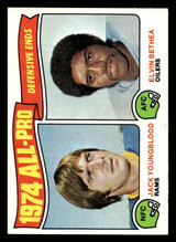1975 Topps #213 Jack Youngblood/Elvin Bethea All-Pro Ends Ex-Mint ID: 497365 1975 Topps #213 Jack Youngblood/Elvin Bethea All-Pro Ends Ex-Mint ID: 497365
