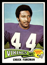 1975 Topps #240 Chuck Foreman Ex-Mint ID: 497457 1975 Topps #240 Chuck Foreman Ex-Mint ID: 497457