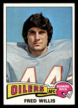 1975 Topps #504 Fred Willis Ex-Mint 1975 Topps #504 Fred Willis Ex-Mint