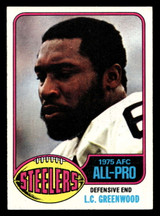 1976 Topps #180 L.C. Greenwood Ex-Mint ID: 499033 1976 Topps #180 L.C. Greenwood Ex-Mint ID: 499033