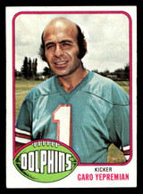 1976 Topps #435 Garo Yepremian Very Good 1976 Topps #435 Garo Yepremian Very Good