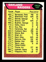 1976 Topps #470 Oakland Raiders CL Ex-Mint ID: 499929 1976 Topps #470 Oakland Raiders CL Ex-Mint ID: 499929