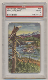 1950/56 Sgt. Preston #15 "Yukon Queen" PSA 9 Mint #*36826 1950/56 Sgt. Preston #15 "Yukon Queen" PSA 9 Mint #*36826