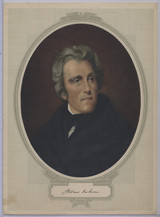 1935 F278-49 Post Cereal Famous Americans Premiums #15 Andrew Jackson (measures about 7 7/8 x 10 3/4 inches) #*sku36863 1935 F278-49 Post Cereal Famous Americans Premiums #15 Andrew Jackson (measures about 7 7/8 x 10 3/4 inches) #*sku36863