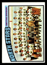 1976-77 #140 Minnesota North Stars Team Card Marked Ex-Mint 1976-77 #140 Minnesota North Stars Team Card Marked Ex-Mint