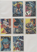 1966 Topps Batman Black Bat (Orange Bat)  53/55 Low Grade  #*sku36891