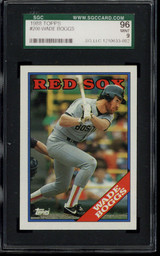 1988 Topps #200 Wade Boggs Boston Red Sox SGC 9 Mint 1988 Topps #200 Wade Boggs Boston Red Sox SGC 9 Mint