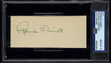 Francis Ouimet "Father of Amateur Golf" Signed Auto PSA 10 GEM MINT Francis Ouimet "Father of Amateur Golf" Signed Auto PSA 10 GEM MINT