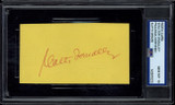 Walter O'Malley Cut Signature Dodgers Owner PSA 10 GEM MINT Signed Auto Slab Walter O'Malley Cut Signature Dodgers Owner PSA 10 GEM MINT Signed Auto Slab