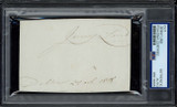 Jeny Lind Cut Signature Opera Singer PSA Signed Auto Slab Jeny Lind Cut Signature Opera Singer PSA Signed Auto Slab