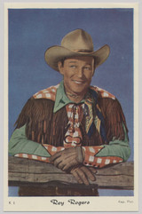 circ 1950's Roy Rogers Photo with blank back #*sku36910 circ 1950's Roy Rogers Photo with blank back #*sku36910