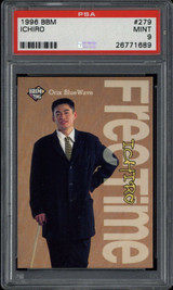 1996 BBM #279 Ichiro Suzuki Blue Wave PSA 9 Mint Japanese ID: 500391