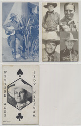 circ 1950's Exhibit Cards Gene Autry  Lot of 3  Blank Backs  #*sku36945