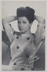 Circ 1960's Exhibit Card of Annette Funicello (Mickey Mouse Club) #*sku36954 Circ 1960's Exhibit Card of Annette Funicello (Mickey Mouse Club) #*sku36954