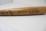 Willie Mays Bat Signed Auto PSA/DNA Sticker ONLY Giants Adirondack
