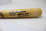 Billy Crystal Barry Pepper Bat Signed Auto PSA/DNA Inscription Roger Maris 61 Movie