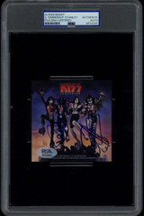 Gene Simmons Paul Stanley CD/Album Insert KISS PSA/DNA Signed Auto Slab Gene Simmons Paul Stanley CD/Album Insert KISS PSA/DNA Signed Auto Slab