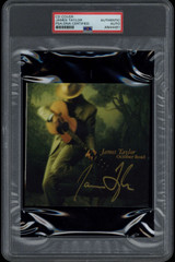 James Taylor CD Cover Singer Songwriter PSA/DNA Signed Auto Slab