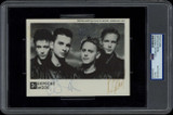 Depeche Mode Fan Club Dave Gahan Martin Gore Andrew Fletcher Alan Wilder PSA Signed Depeche Mode Fan Club Dave Gahan Martin Gore Andrew Fletcher Alan Wilder PSA Signed