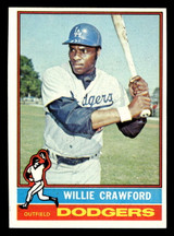 1976 Topps #76 Willie Crawford Near Mint ID: 500855 1976 Topps #76 Willie Crawford Near Mint ID: 500855