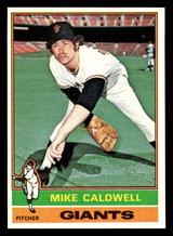 1976 Topps #157 Mike Caldwell Near Mint  ID: 500926