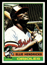 1976 Topps #371 Ellie Hendricks Very Good 1976 Topps #371 Ellie Hendricks Very Good